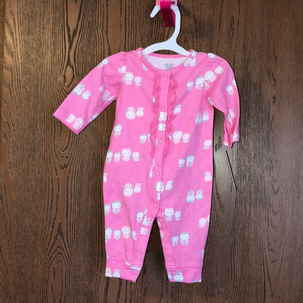 Pink Owl One Piece